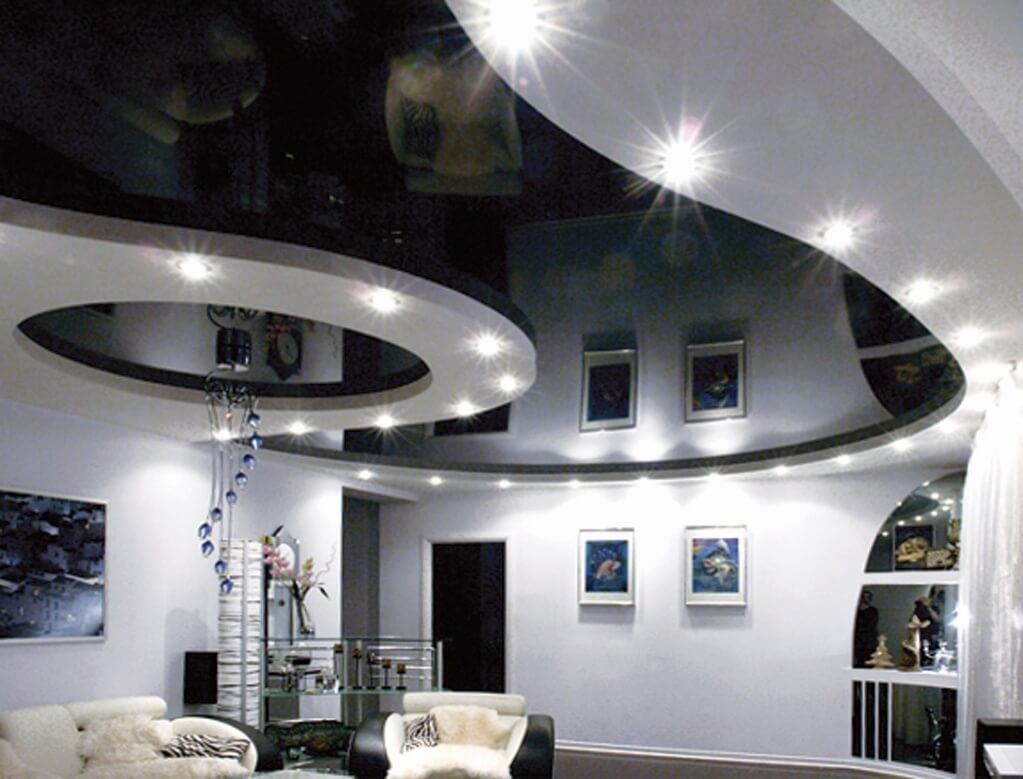Modern stretch ceiling 001